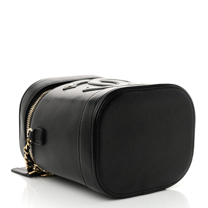 Chanel Lambskin Timeless Vanity Cosmetic Case Black 4 of 10