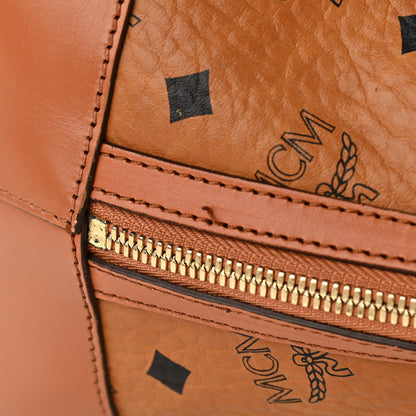 MCM Visetos Heritage Bowler Bag Cognac 11 of 11