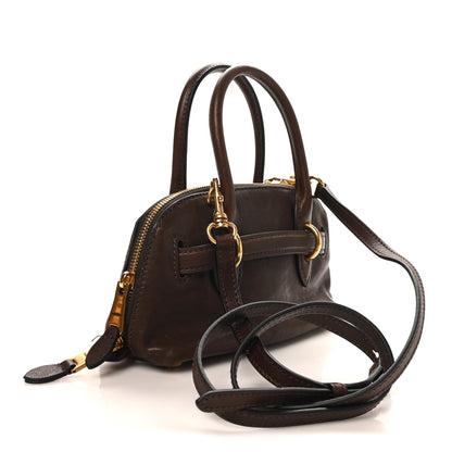 Miu Miu Nappa Mini Aventure Bag Briarwood 3 of 10