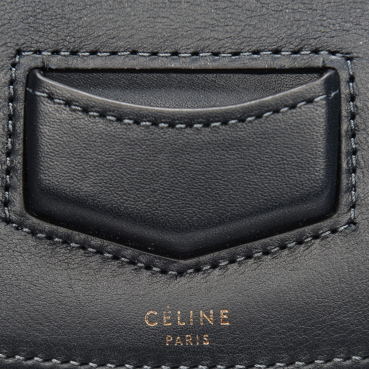 Smooth Calfskin Small Trotteur Navy Blue