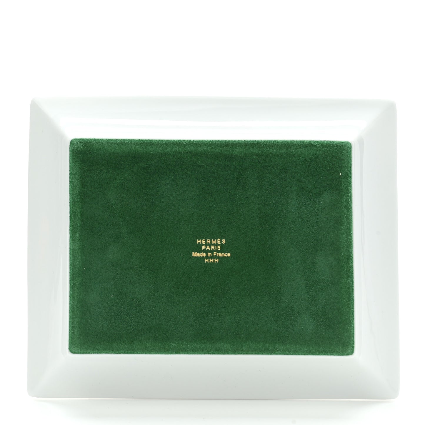 Porcelain Wild Singapore Change Tray Vert Foret