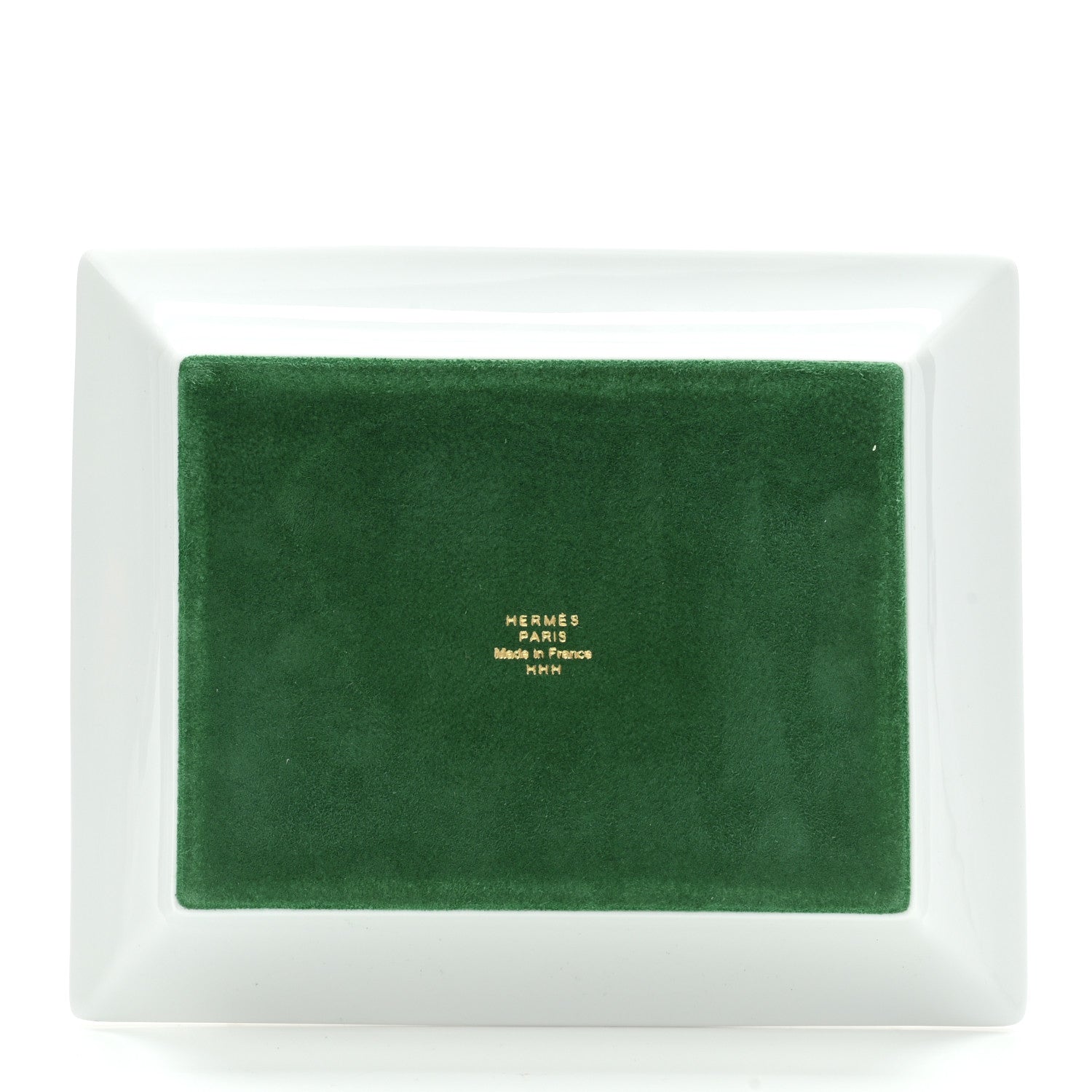 Hermes Porcelain Wild Singapore Change Tray Vert Foret 2 of 5