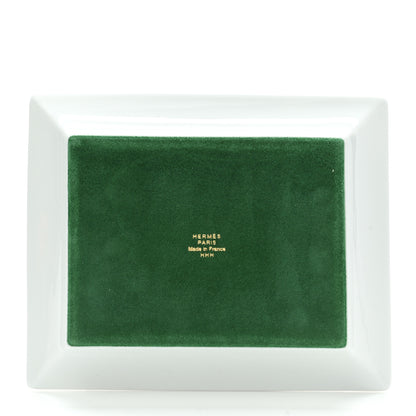 Hermes Porcelain Wild Singapore Change Tray Vert Foret 2 of 5