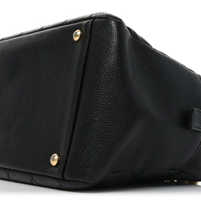 Chanel Caviar Quilted Petit Timeless Tote PTT Black 10 of 13