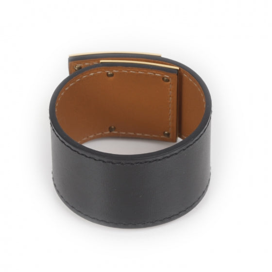 Swift Leather Kelly Dog Bracelet Black