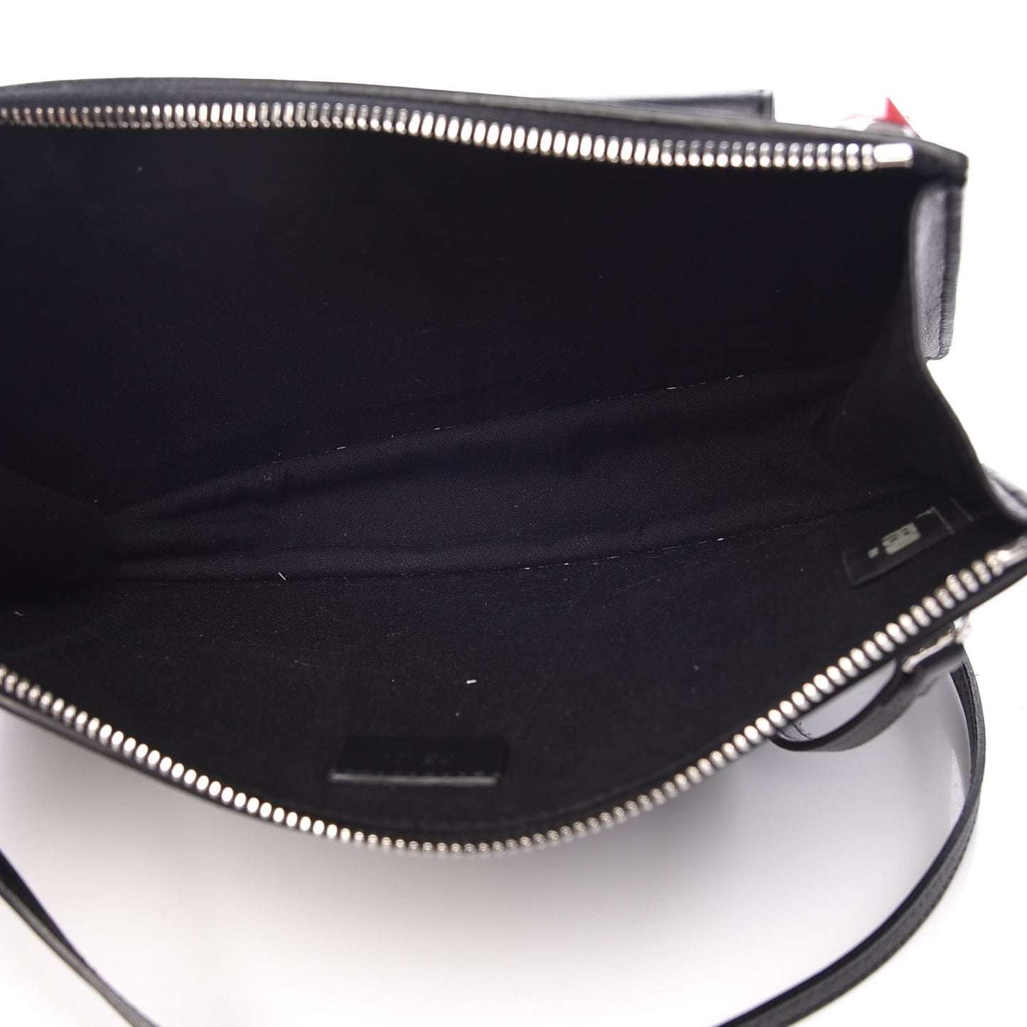 Vitello Dolce Studded Mini 2Jours Pouch Black Multicolor