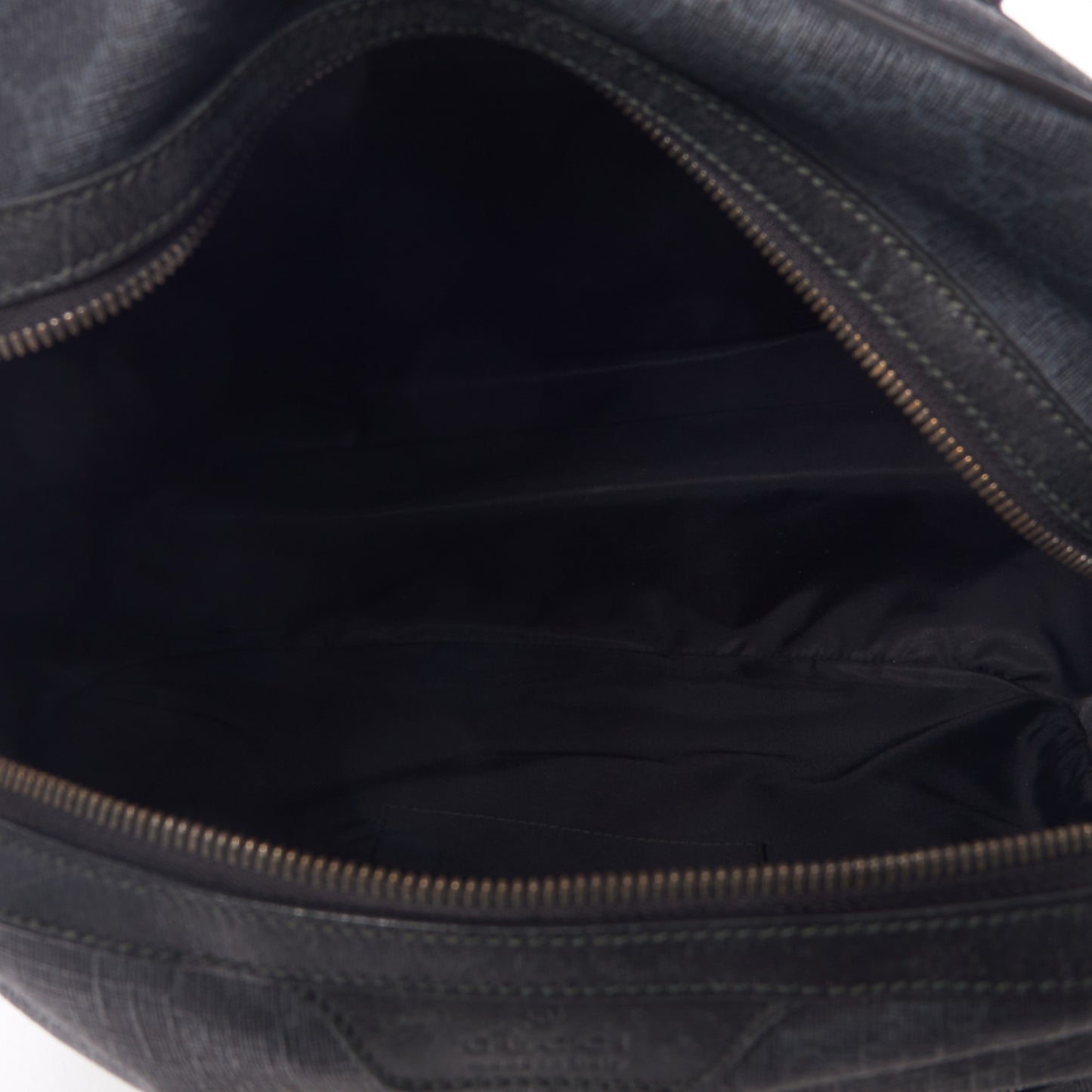 GG Supreme Monogram Medium Day Backpack Grey Black