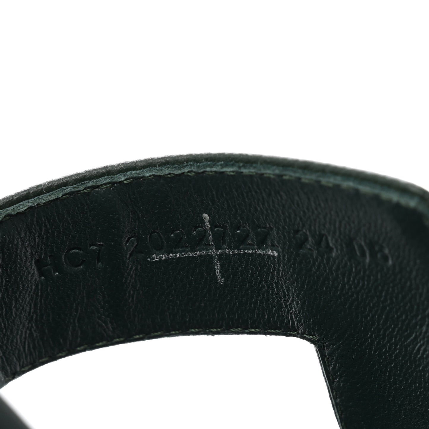 Epsom Oran Sandals 40 Vert Bouteille