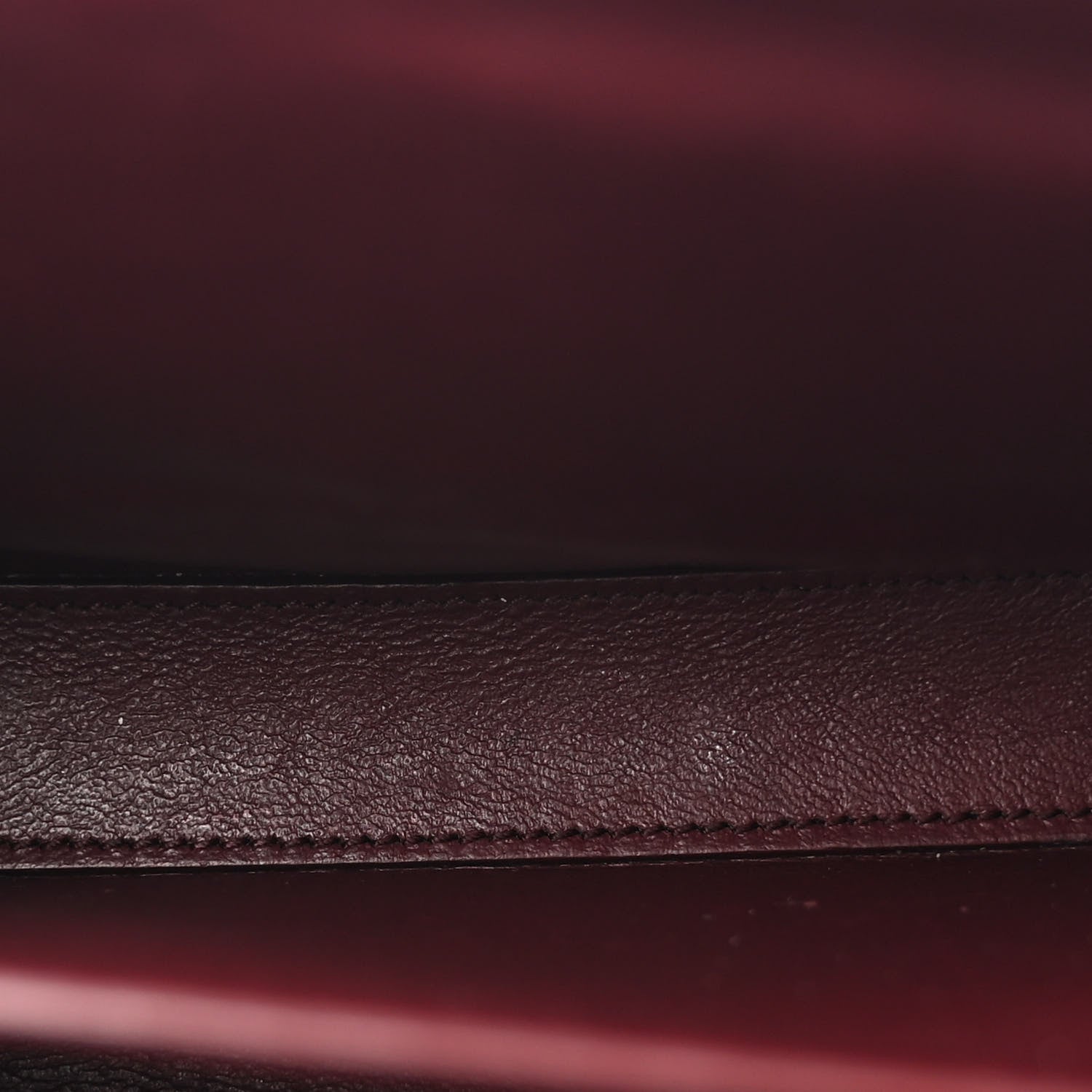 Saint Laurent Grain de Poudre Mini Classic Monogram Cassandra Top Handle Black Rouge Legion 5 of 12