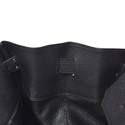 Hermes Taurillon Clemence HAC Birkin 40 Black 11 of 33