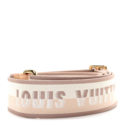 Louis Vuitton Jacquard Speedy Bandouliere 20 Shoulder Strap Beige 2 of 3