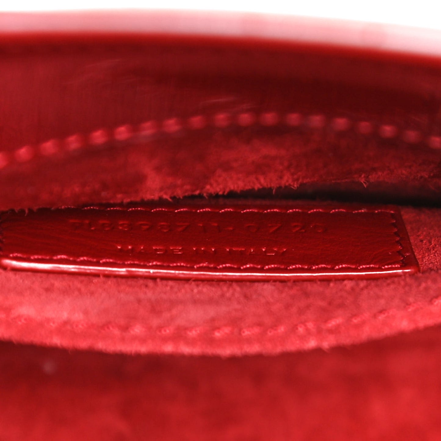 Patent Nano Sac de Jour Red