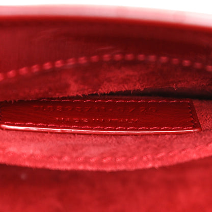 Saint Laurent Patent Nano Sac de Jour Red 7 of 12