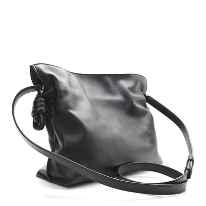 Loewe Nappa Flamenco Knot Clutch Black 3 of 9