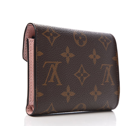 Louis Vuitton Monogram Victorine Wallet Rose Ballerine 2 of 6