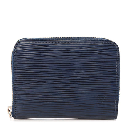 Louis Vuitton Epi Zippy Coin Purse Indigo 1 of 8