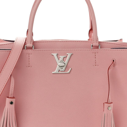 Louis Vuitton Calfskin Lockmeto Rose Poudre 7 of 9