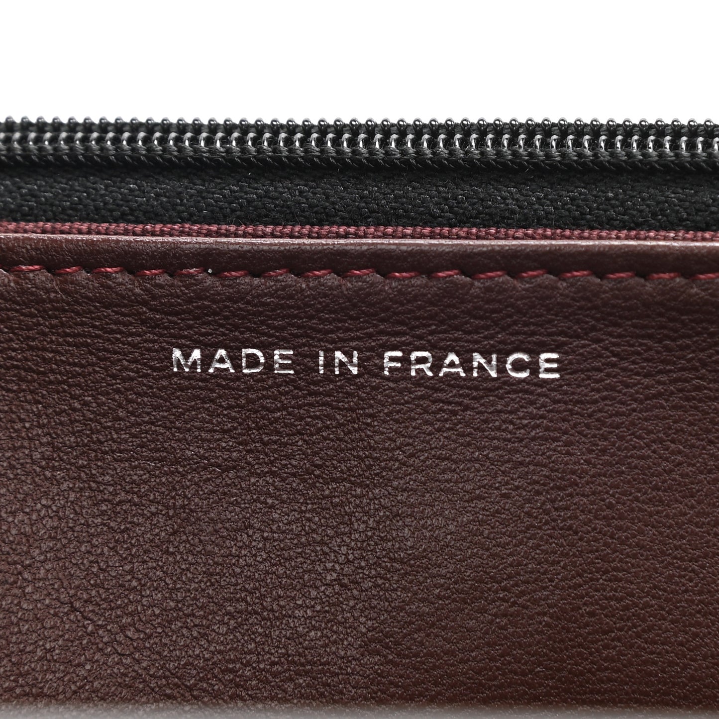 Lambskin Quilted Wallet On Chain WOC Black