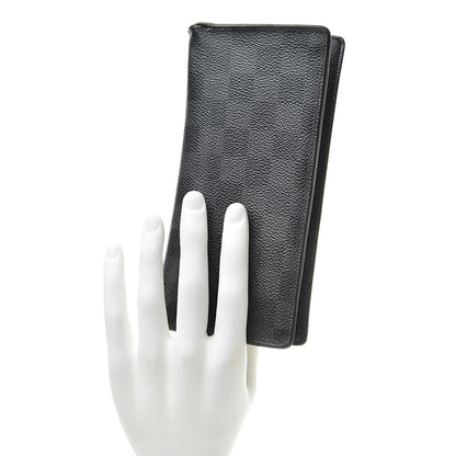 Louis Vuitton Damier Graphite Brazza Wallet 2 of 14
