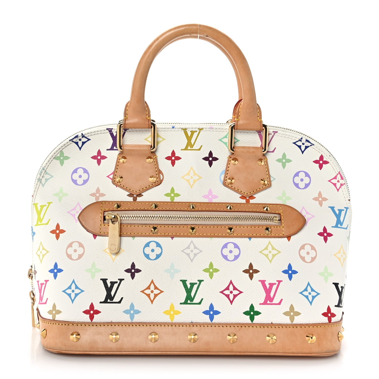 Louis Vuitton Monogram Multicolor Alma White 1 of 12