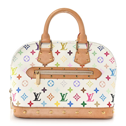 Louis Vuitton Monogram Multicolor Alma White 1 of 12