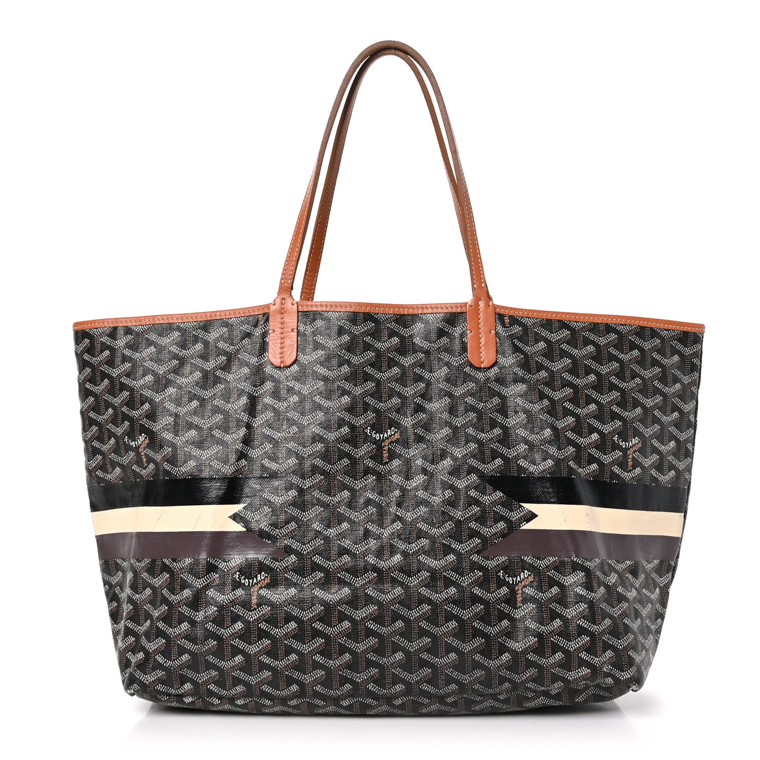 Goyard Goyardine Saint Louis PM Black Gold 1 of 14