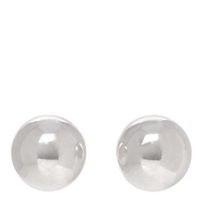 Tiffany Sterling Silver 14mm HardWear Ball Earrings 1 of 4