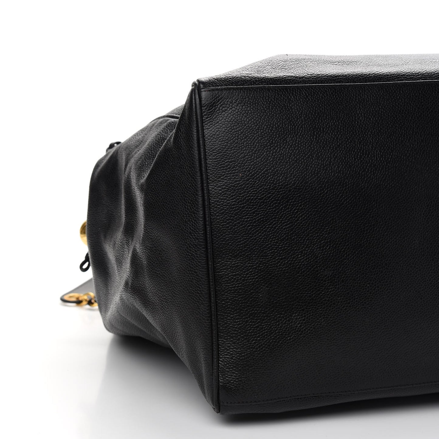 Caviar CC Shoulder Bag Black