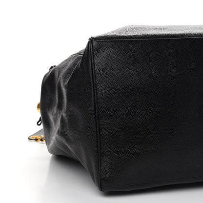 Chanel Caviar CC Shoulder Bag Black 7 of 8