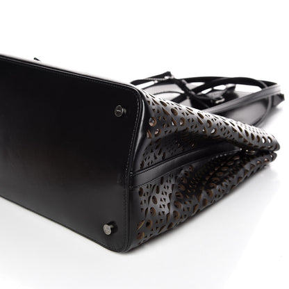 Alaia Calfskin Vienne Mina 32 Bag Nuit Noir 7 of 11