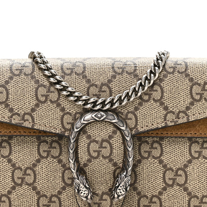 Gucci GG Supreme Monogram Super Mini Dionysus Shoulder Bag Taupe 7 of 10