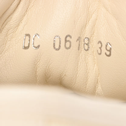 Christian Dior Canvas Walk 'N' Dior Low Top Sneakers 39 Milk 8 of 8