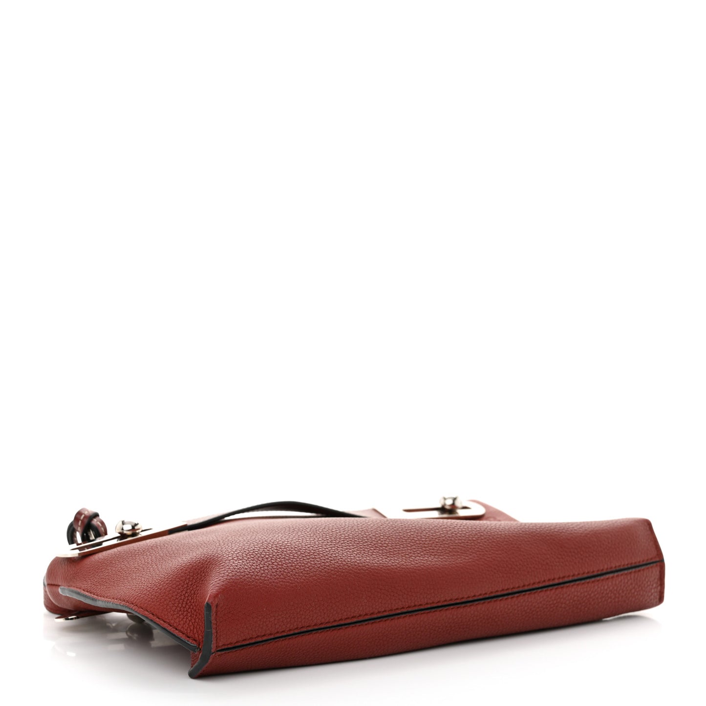Grained Calfskin Small Missy Bag Wine