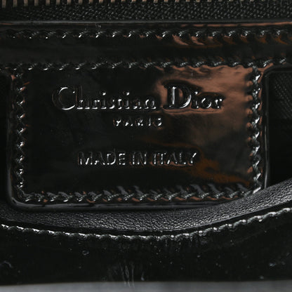 Christian Dior Patent Cannage Medium Lady Dior Black 6 of 9