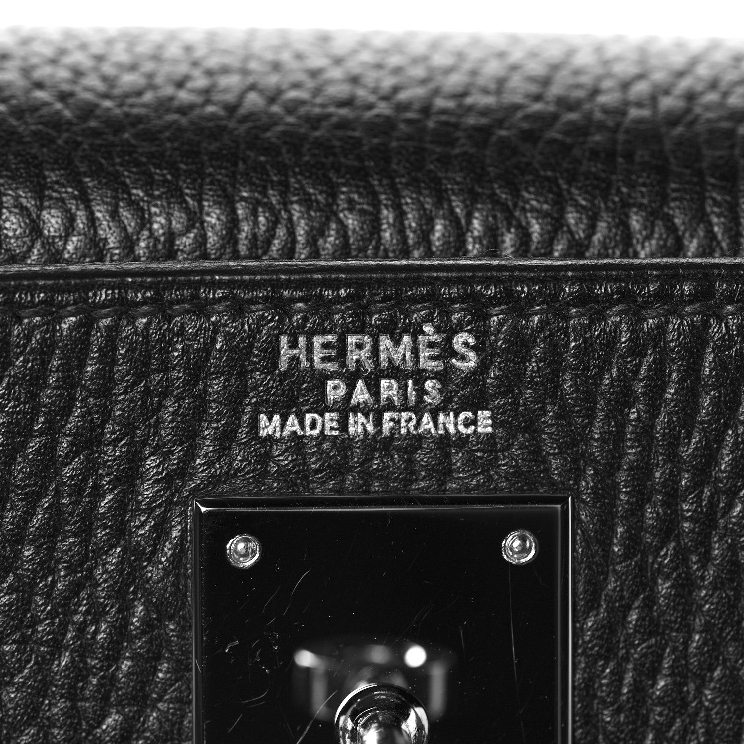 Hermes Togo Kelly Retourne 32 Black 22 of 38