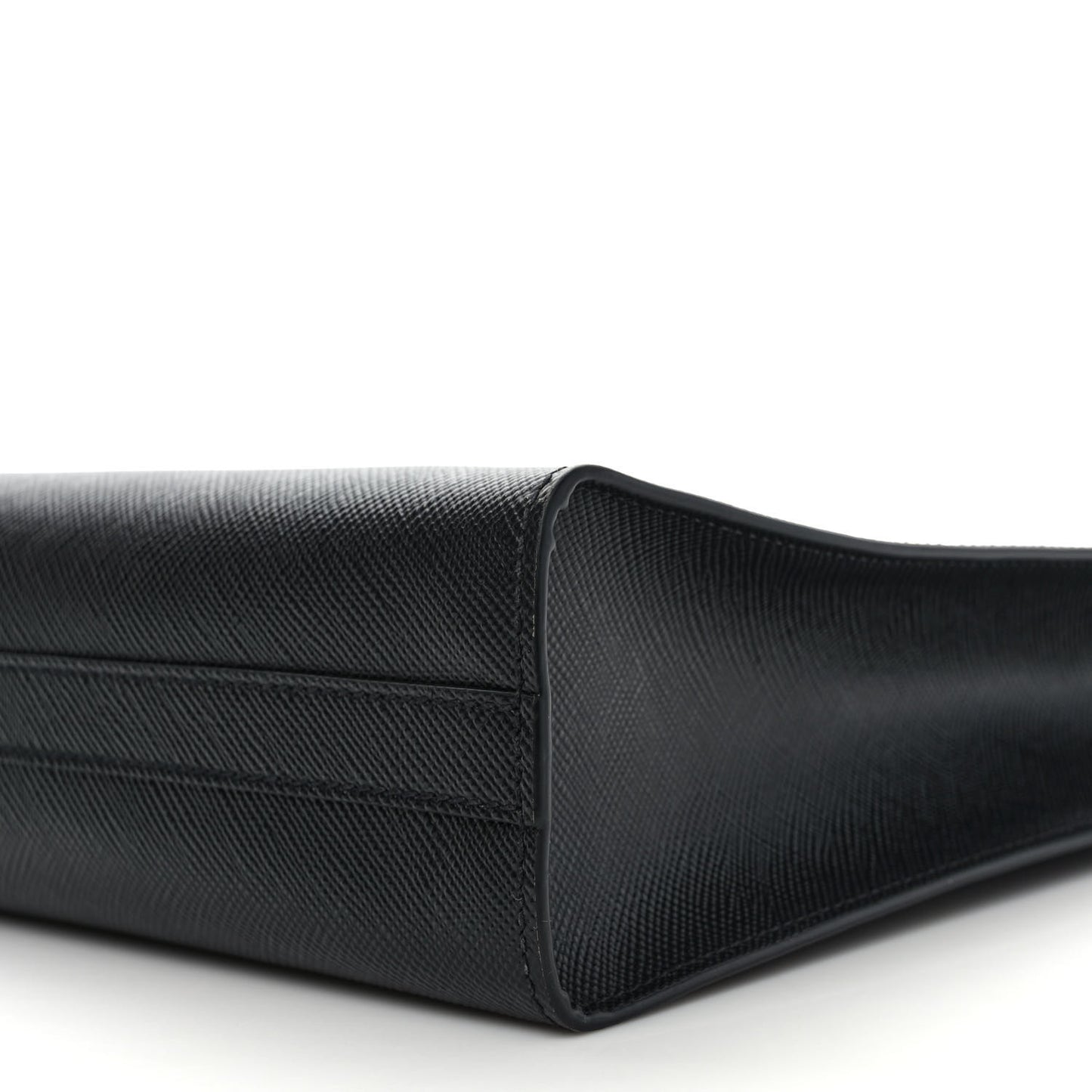 Saffiano Cuir Tote Bag Black