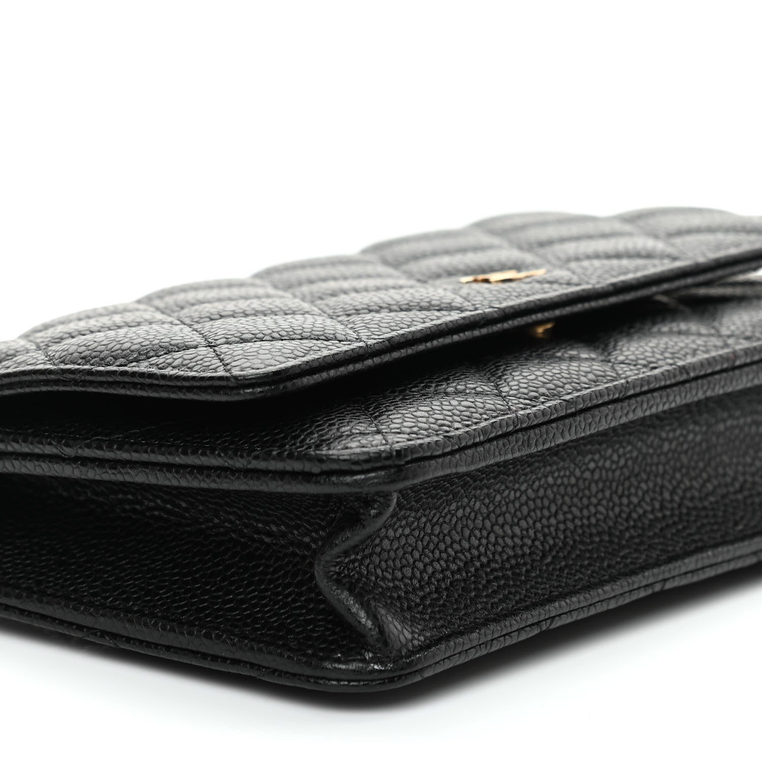 Chanel Caviar Quilted Wallet On Chain WOC Black 9 of 10