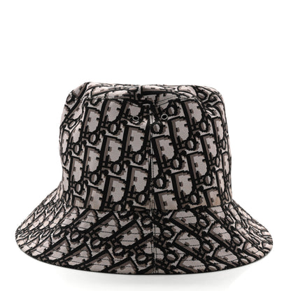 Christian Dior Oblique Reversible Teddy-D Brim Bucket Hat 57 Beige 7 of 12
