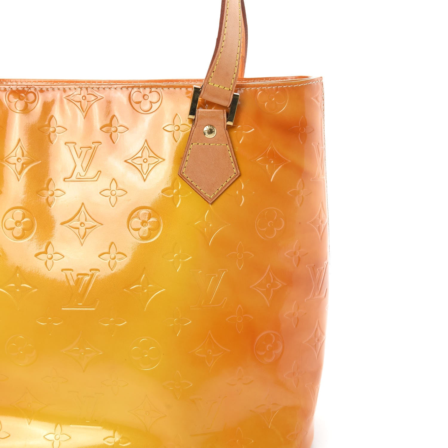 Louis Vuitton Vernis Houston Lime 13 of 15