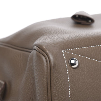 Hermes Taurillon Clemence Victoria II 35 Etoupe 10 of 14