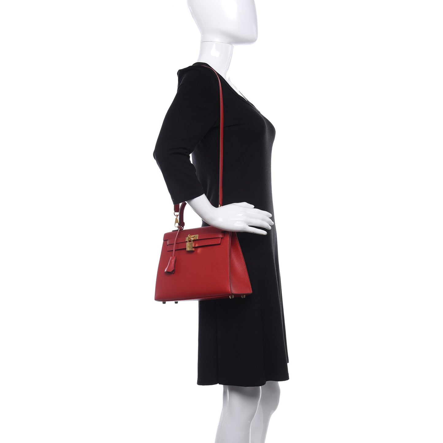 Epsom Kelly Sellier 25 Rouge Casaque