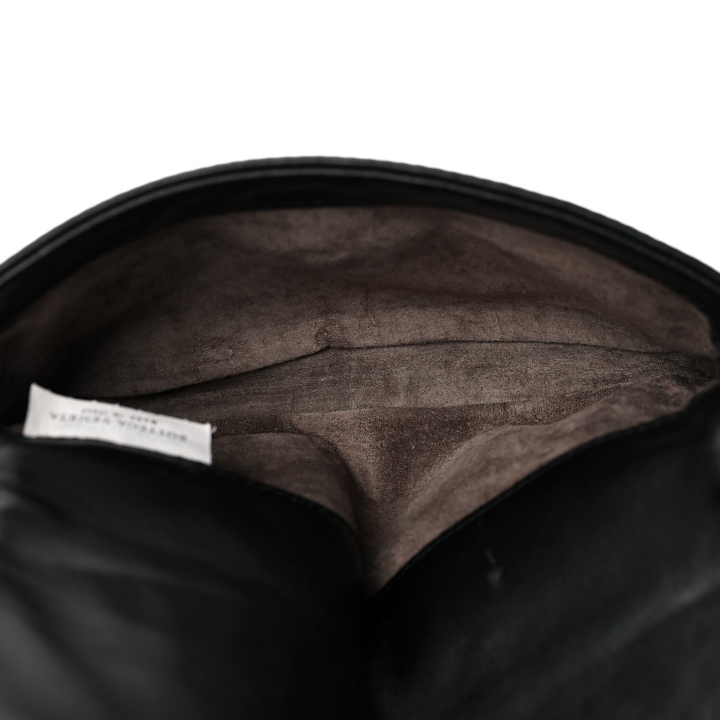 Nappa Intrecciato Turnlock Pouch Black