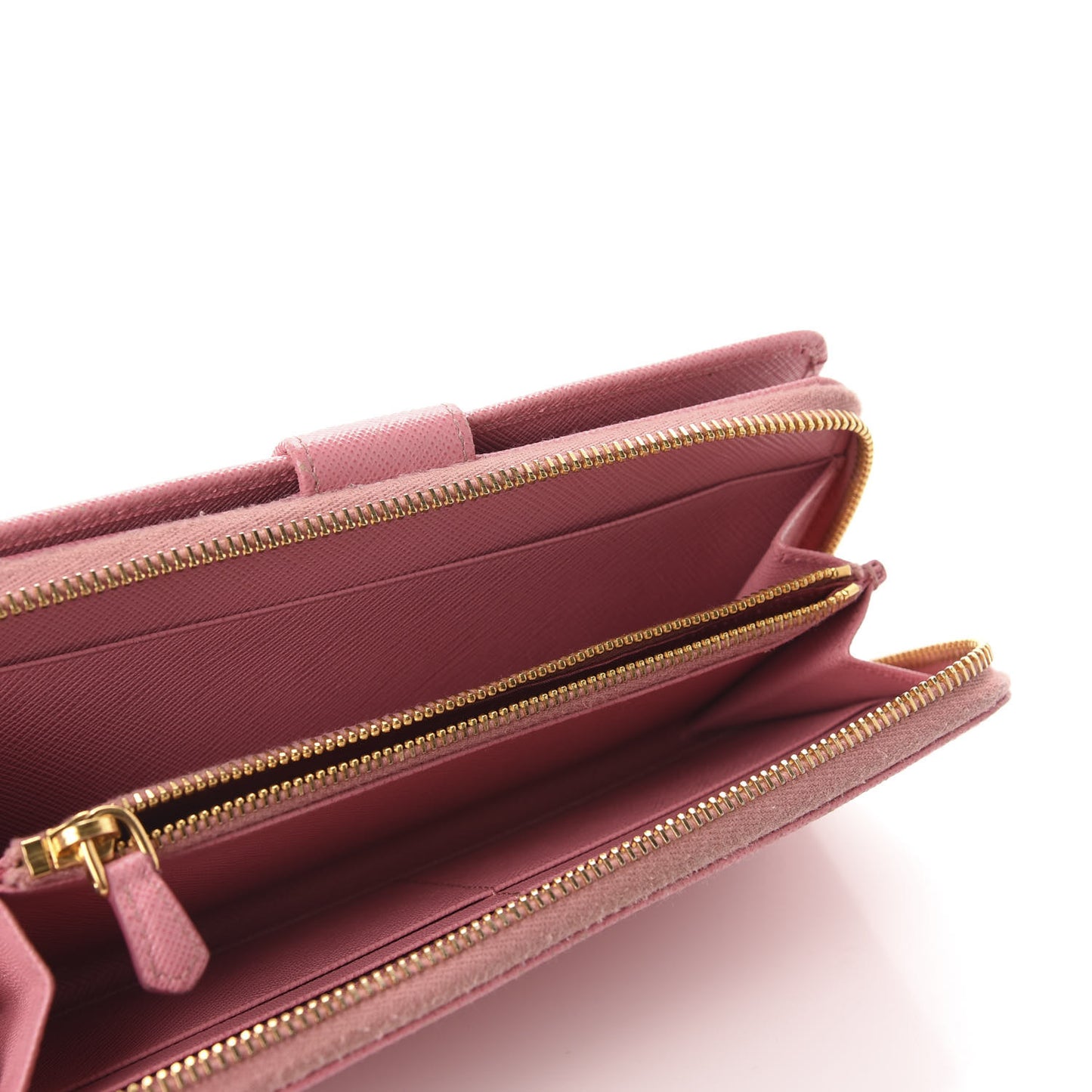 Saffiano Continental Flap Wallet Petalo