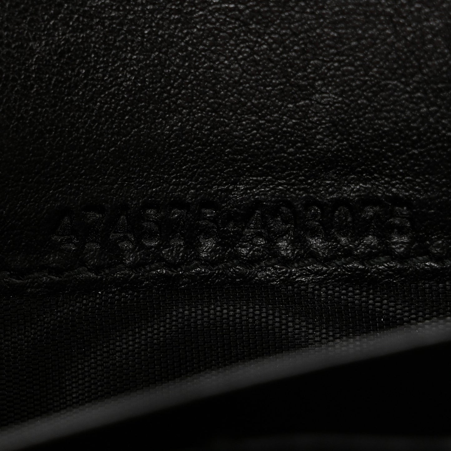 Calfskin Matelasse GG Marmont Chain Wallet Black
