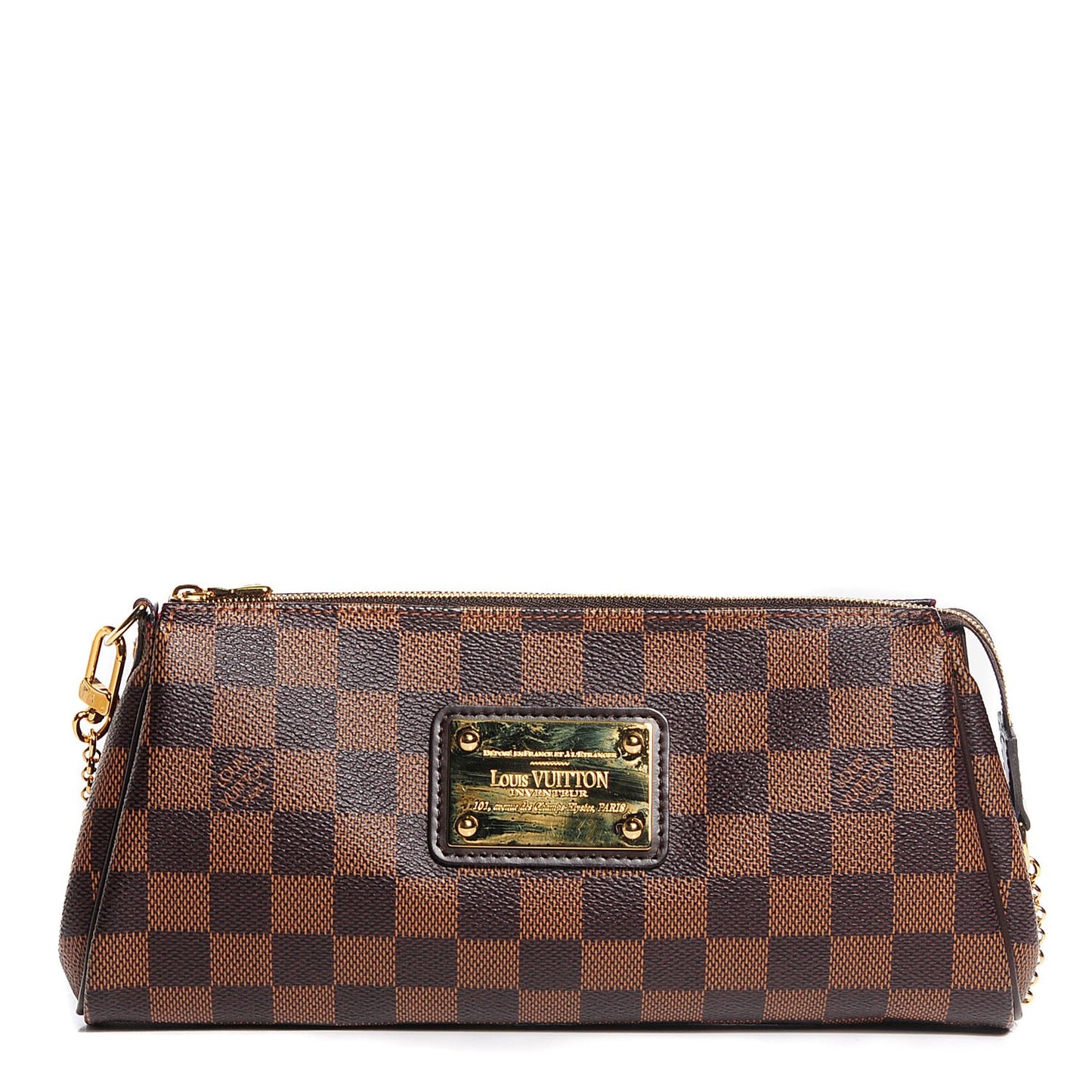 Damier Ebene Eva Clutch