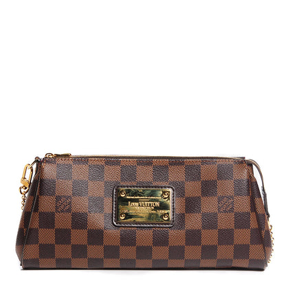 Louis Vuitton Damier Ebene Eva Clutch 1 of 7