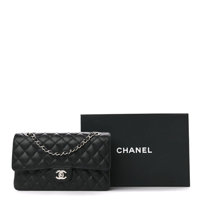 Chanel Caviar Quilted Medium Double Flap Black 11 of 11