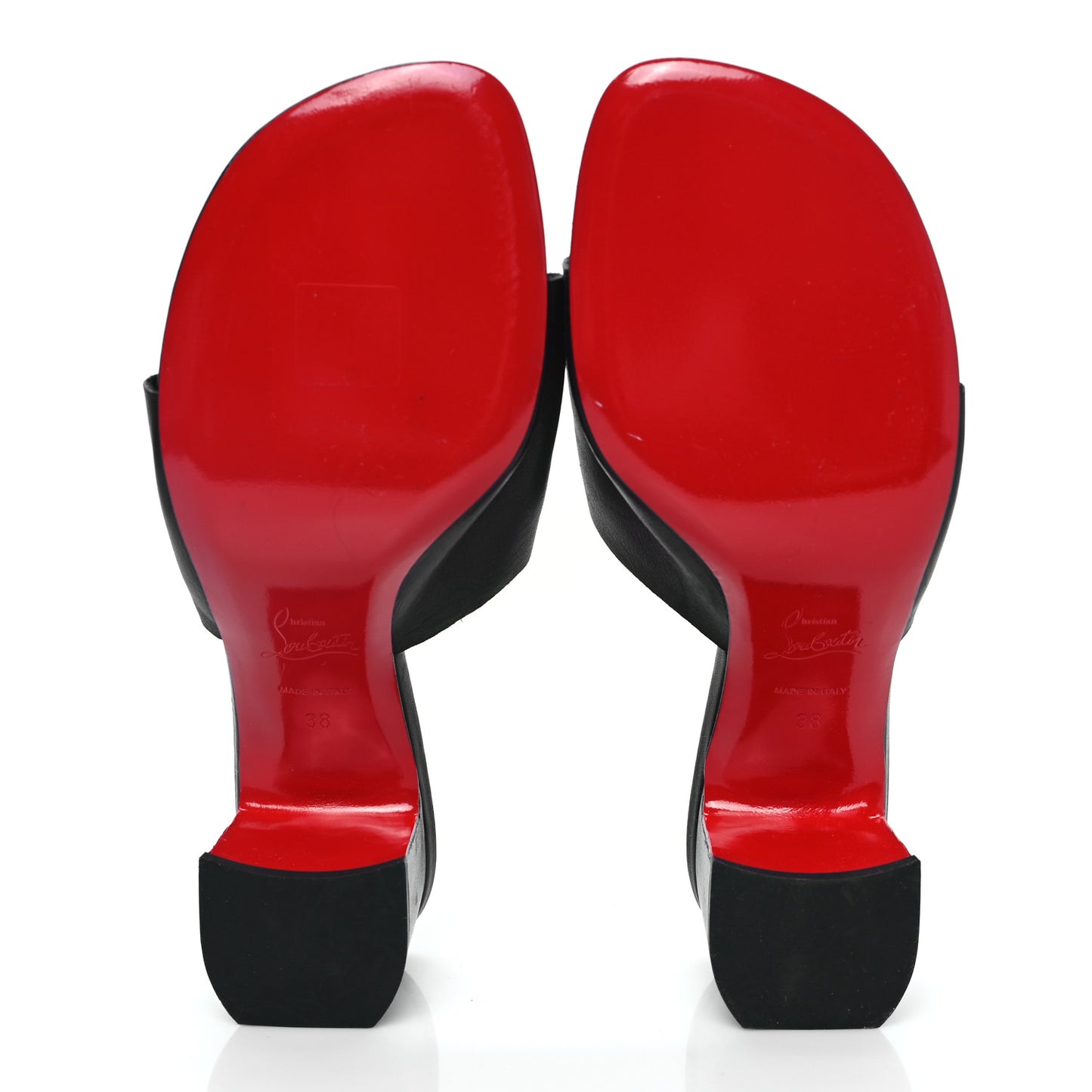 Calfskin Viberta 55 Mule 38 Black