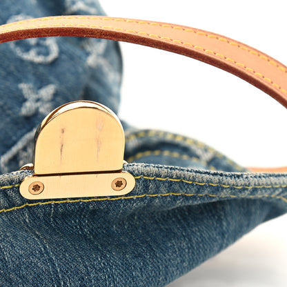 Louis Vuitton Monogram Denim Mini Pleaty Blue 12 of 12