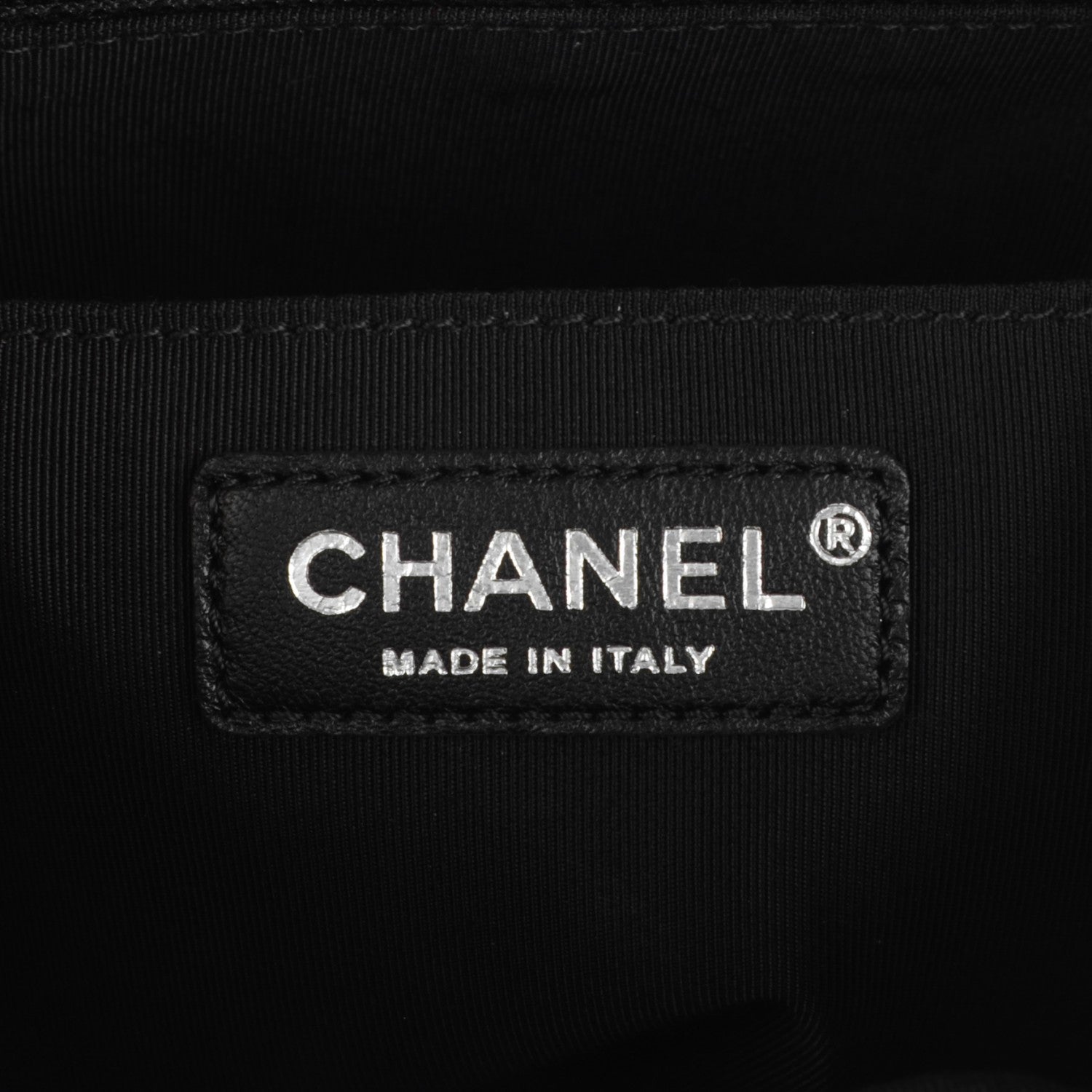 Chanel Calfskin Chevron Quilted Large Urban Spirit Backpack Black 6 of 7